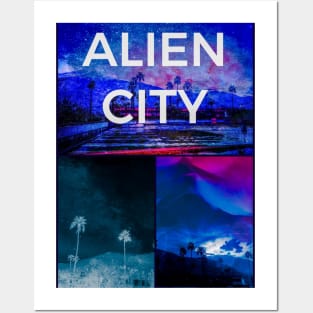 Cosmic City Poster Posters and Art